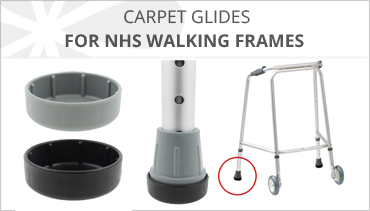 CARPET GLIDES FOR NHS WALKING FRAMES